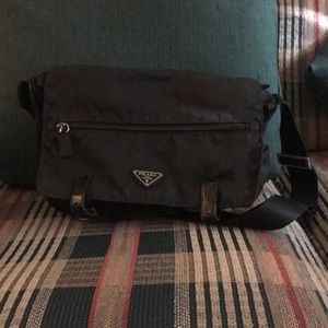 Prada Nylon Messenger Bag